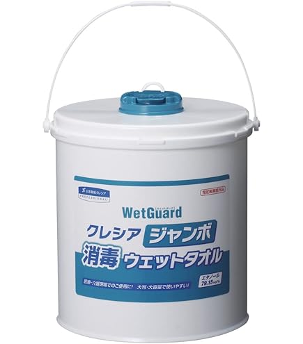 Amazon | クレシア ジャンボウエット消毒タオル 詰替え用 64115 | 日本